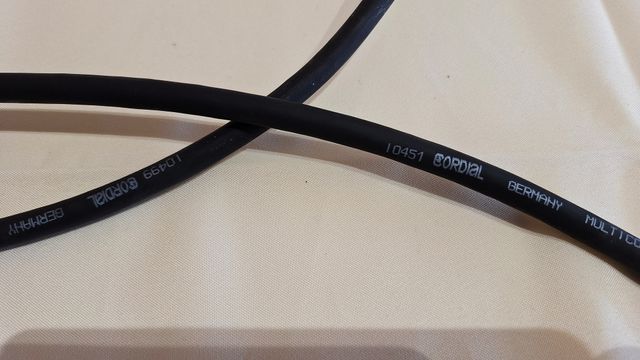 Carrete Cable Audio Cordial 4x2x0,22mm 50m