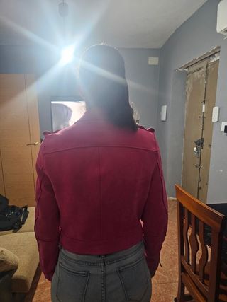 Chaqueta rosa Stradivarius