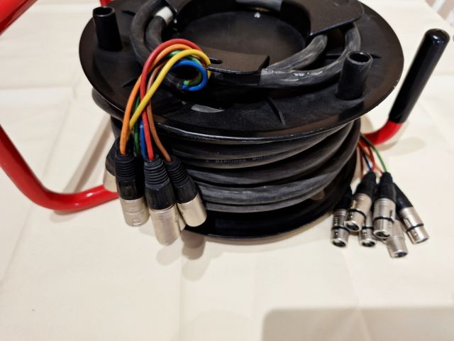 Tambor Cables Audio 6 pares XLR