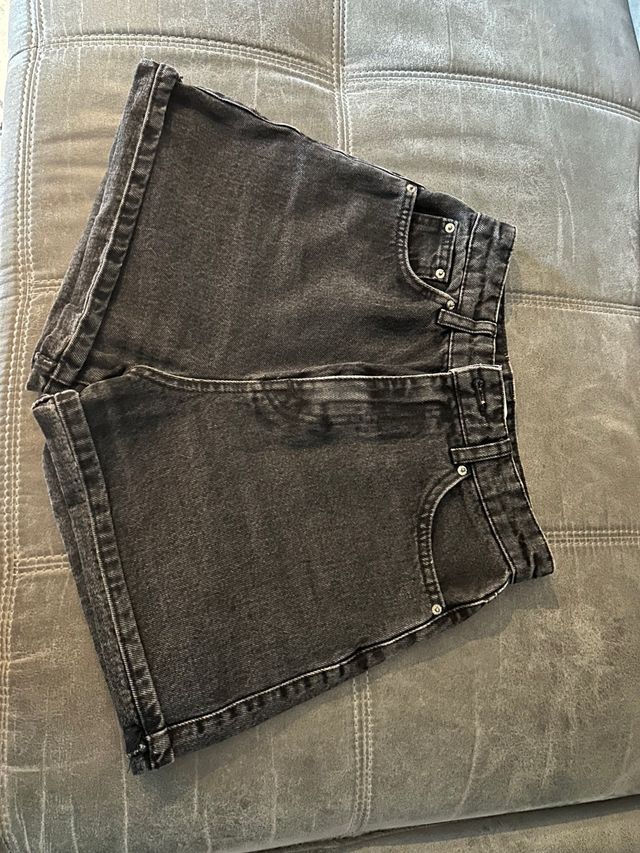 Shorts jeans Pull&Bear neri ottimo stato