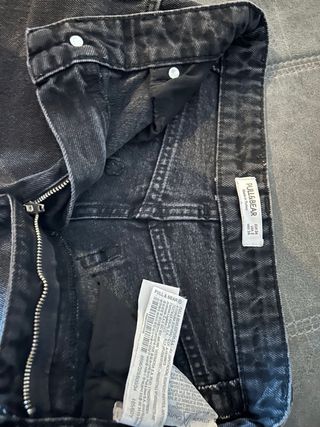 Shorts jeans Pull&Bear neri ottimo stato