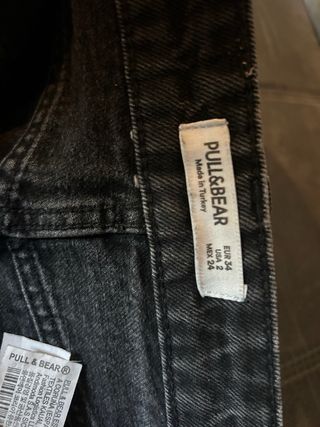 Shorts jeans Pull&Bear neri ottimo stato