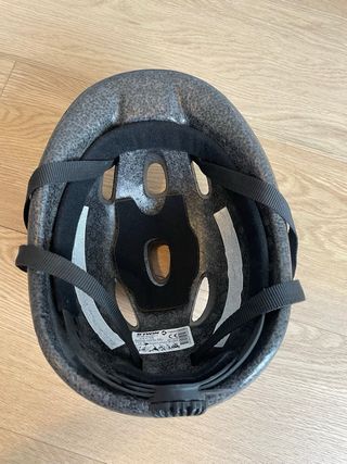 Casco bici bimbo B'Twin blu