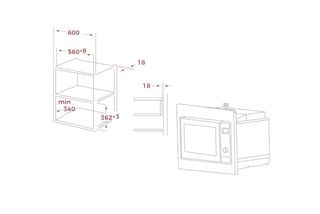 Microondas Teka MWE 202 FI integrable