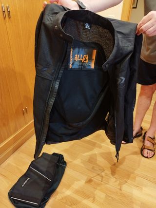 Chaqueta moto verano negra - Talla 2XL