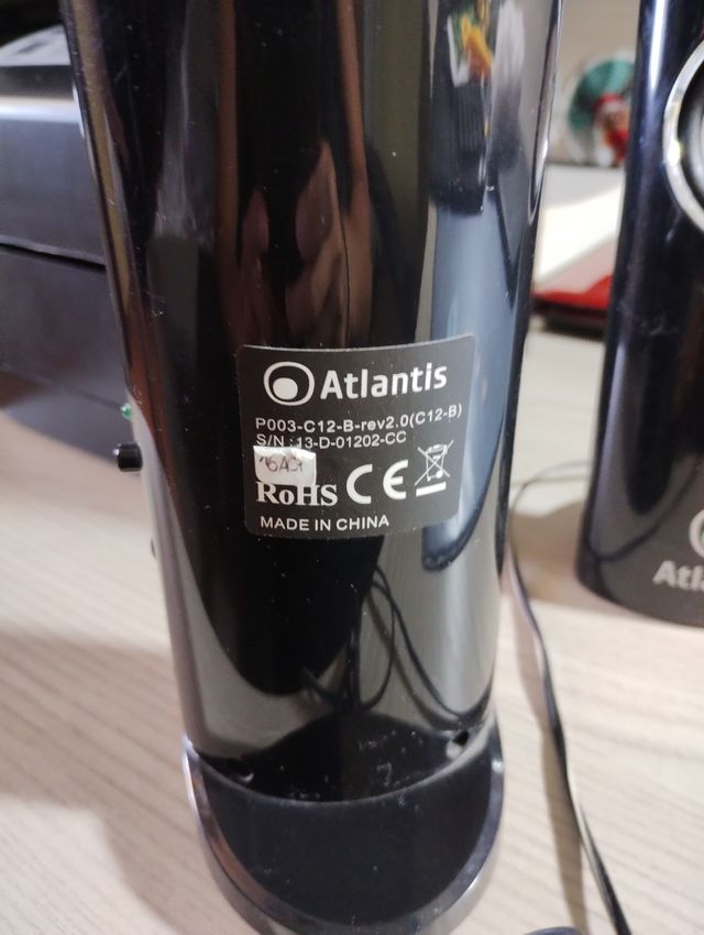 Casse Atlantis - 2.0 Nero