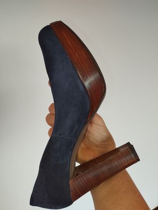 Tacones, azul marino