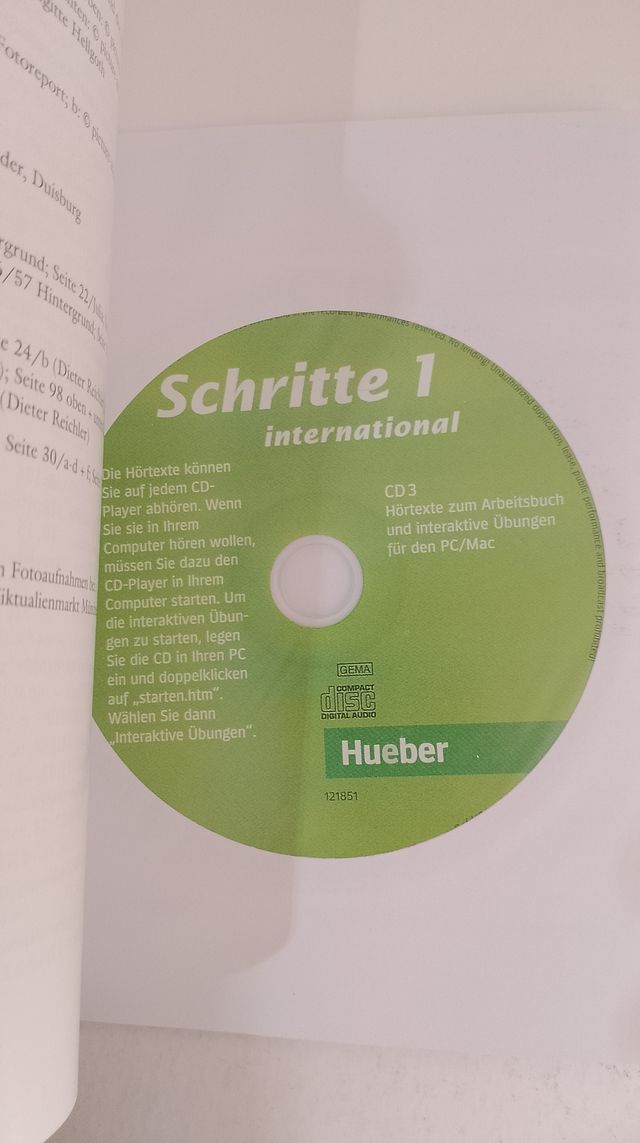 Schritte international ,niveau 1 ,Con CD