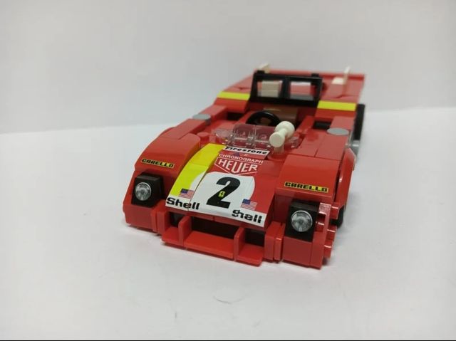 Ferrari 312 PB compatibile lego nuovo