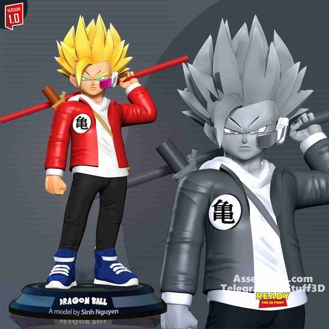 Figure DRAGON BALL Gohan Goku Vegeta Broly Boo