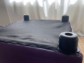 URGE Sillón individual polipiel morada