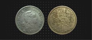 Moneda 1 Escudo Portugal 1966