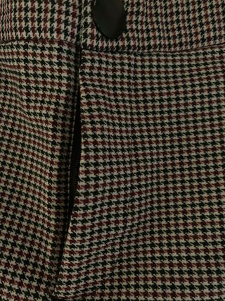 Pantalones pata de gallo marrón y negro