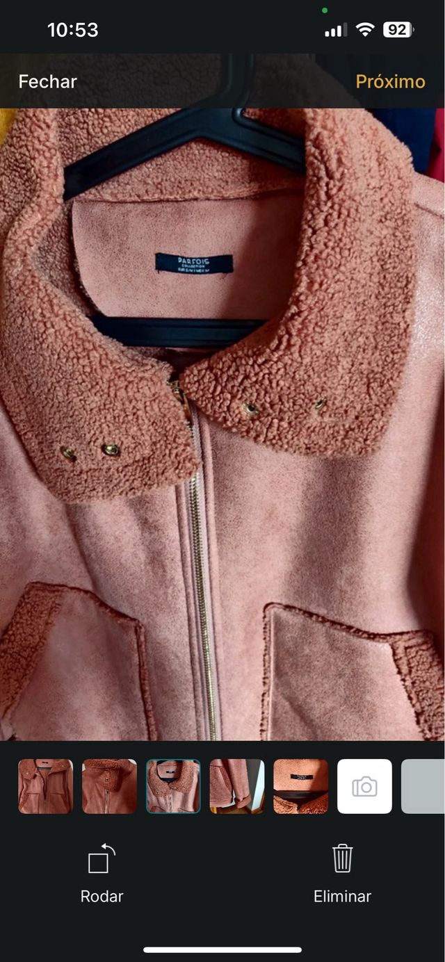 Casaco Pelo Parfois Rosa