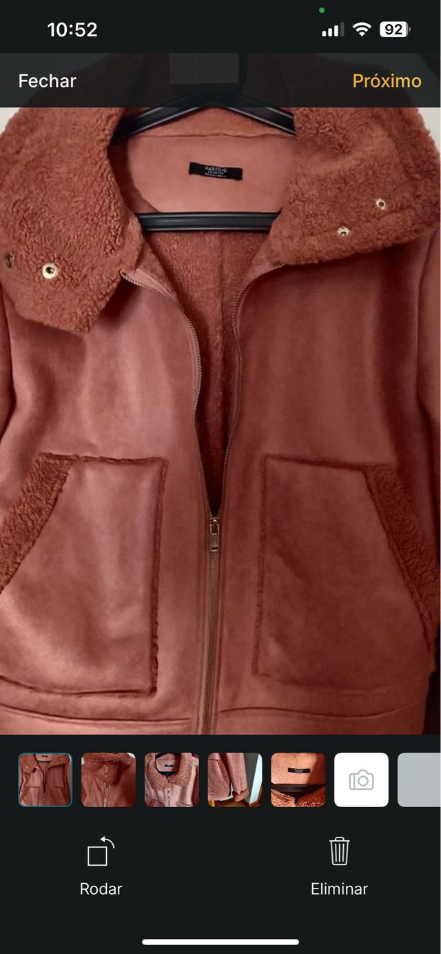 Casaco Pelo Parfois Rosa