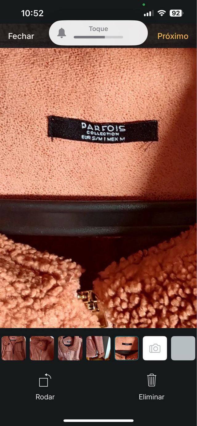 Casaco Pelo Parfois Rosa