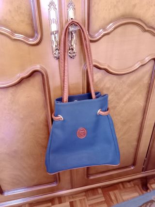 Bolso bandolera azul