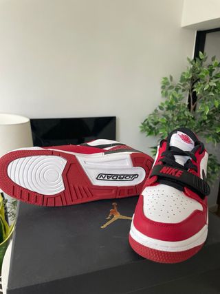 Air Jordan Legacy 312 Low GS - Rojo-Blanco