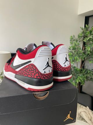 Air Jordan Legacy 312 Low GS - Rojo-Blanco