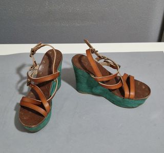 Sandali OVS in vero cuoio tg 36