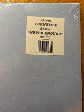 LP Turnstile - Never Enough