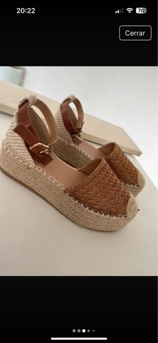 Alpargatas plataforma verano