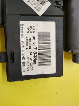 MOTOR ELEVALUNAS IZQUIERDO PEUGEOT 307CC CABRIO