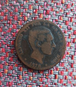 Moneda 10 Céntimos España 1878