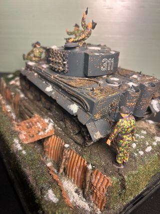Maqueta Tanque Tigre 1:35