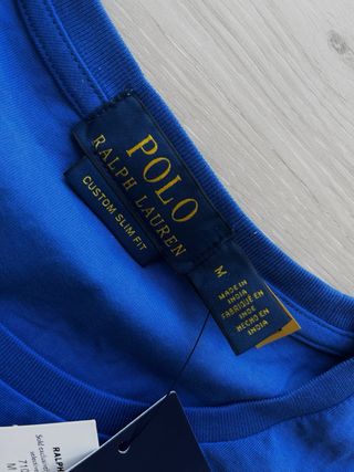 Polo Ralph Lauren - Camiseta azul talla M