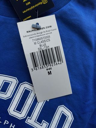 Polo Ralph Lauren - Camiseta azul talla M