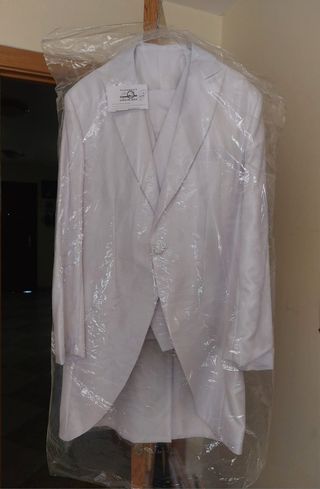 Traje Blanco Boda Hombre - 44/46