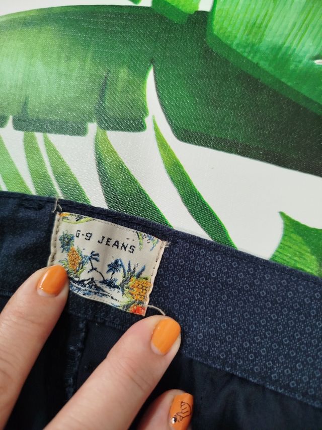 Pantalón Hombre Azul