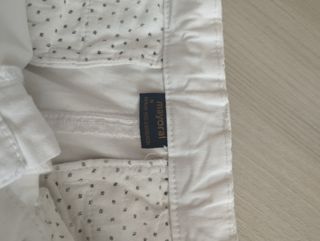 Shorts bimbo bianchi estivi con elastico interno