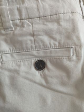 Shorts bimbo bianchi estivi con elastico interno