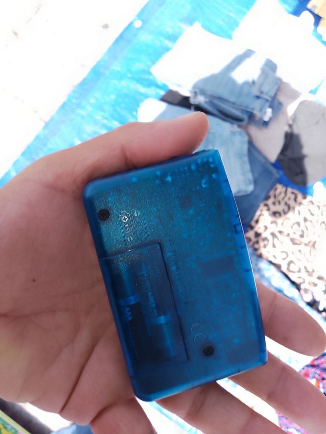 Rádio Sangean Mini Portátil Azul