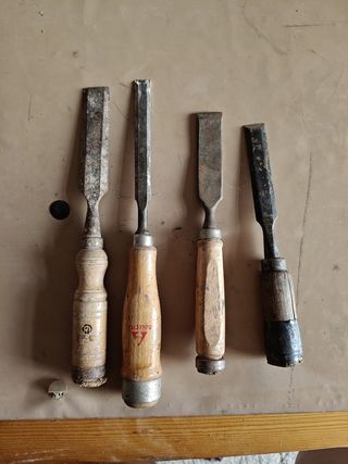 4 Cinceles Madera