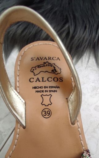 Sandalias CALÇOS multicolor talla 39