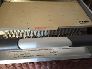 IBICO ibiMaster 400: Rilegatrice