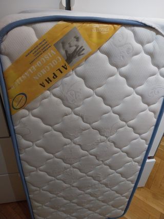 Colchón infantil - 60x120cm.regalo el protector