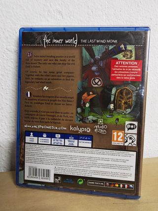 PS4 - The Inner World: The Last Wind Monk