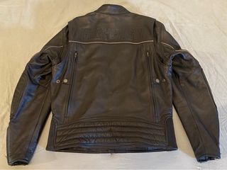 Chaqueta Harley Davidson cuero negra L
