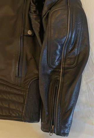 Chaqueta Harley Davidson cuero negra L