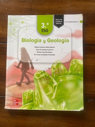 Biología y Geología 3.º ESO