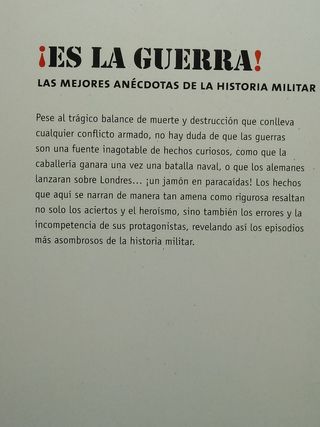 Es la Guerra ! - Anécdotas de la historia militar