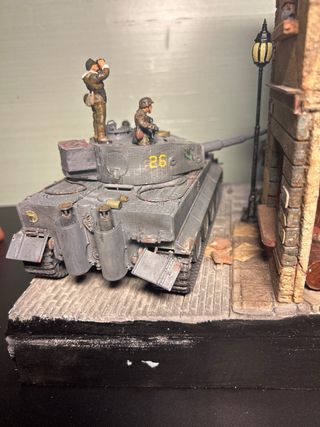 Diorama militar WWII: Tiger I