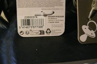 5 Correntes Chucha Bebê Nattou Silicone