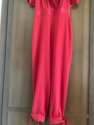 Mono Zara rojo cruzado - Talla S