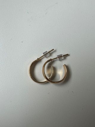Pendientes aro dorados