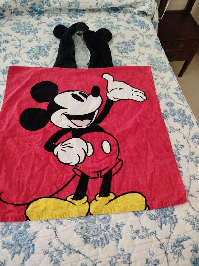 Toalla con capucha Mickey Mouse